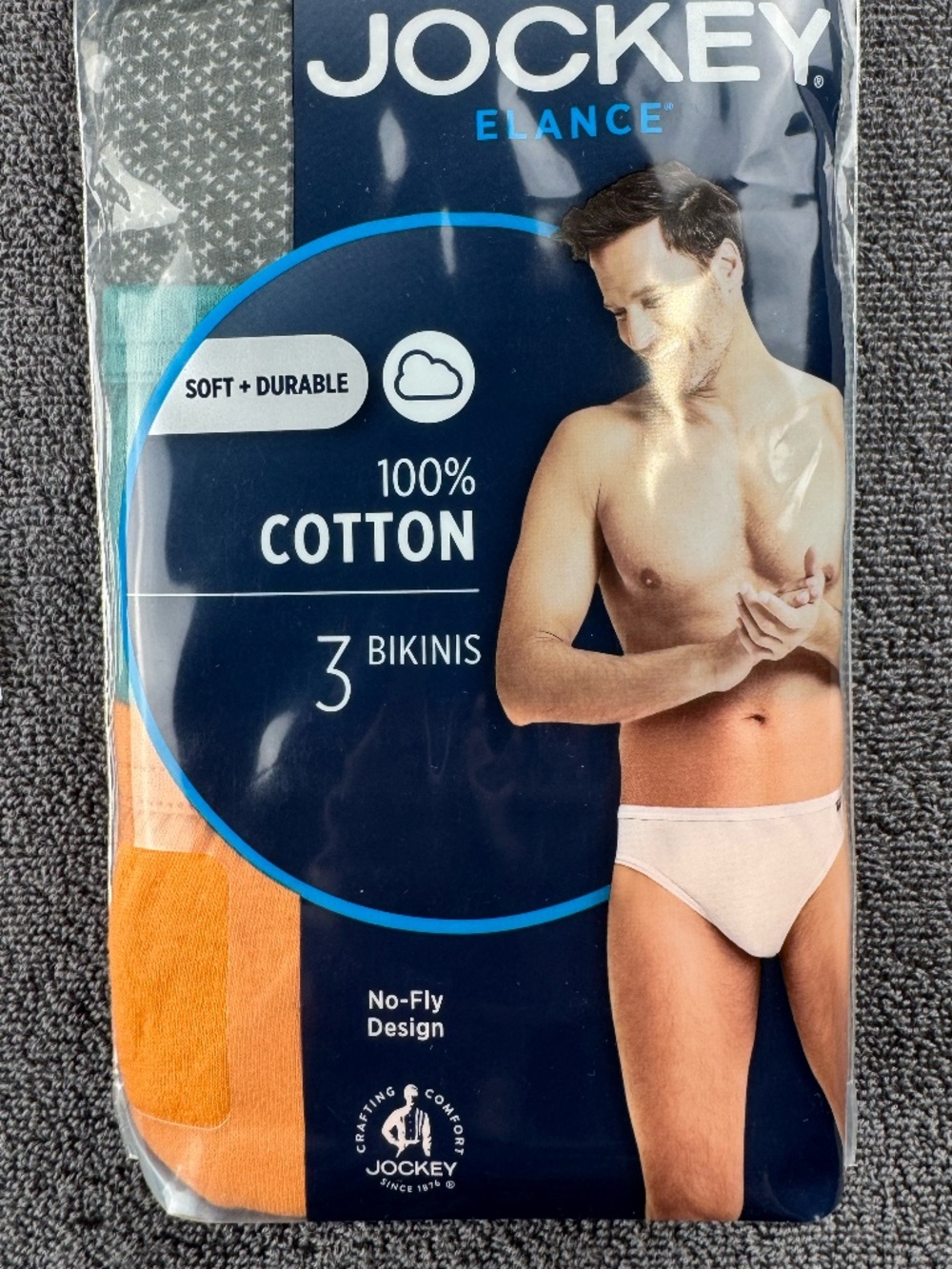 Men's Jockey Elance bikini briefs - 3 pack
